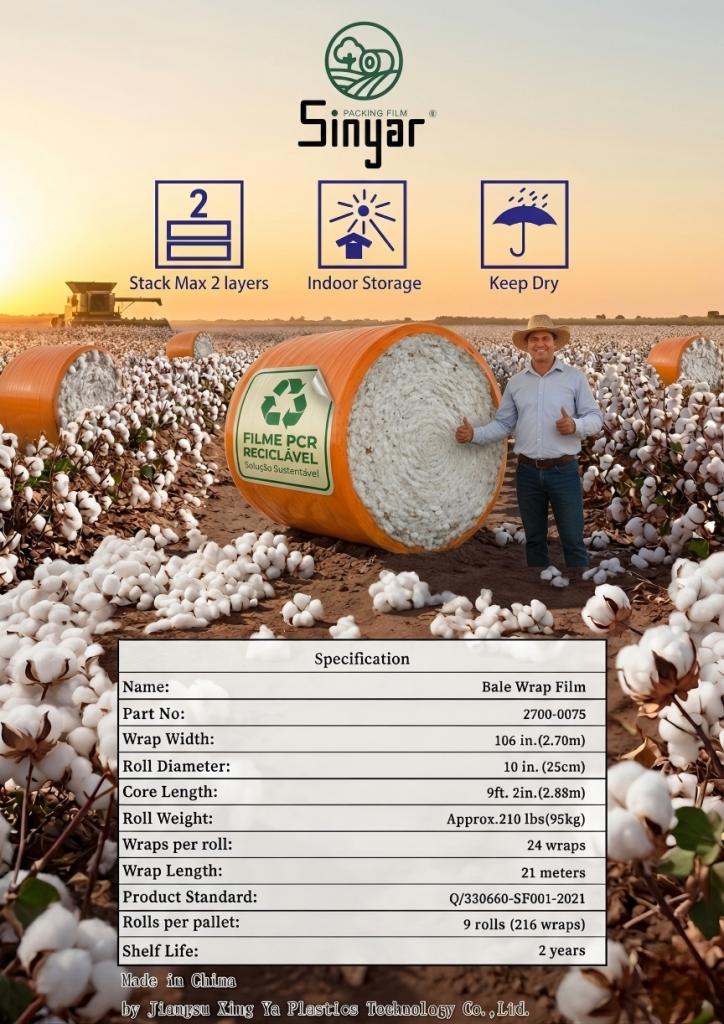 Cotton bale wrap